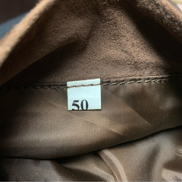 Gimo’s Suede Button Front Shacket Shirt Jacket EU 50 US 40 Mens L Leather Italy - Picture 2 of 16